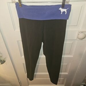 Pinky Black and Blue Leggings